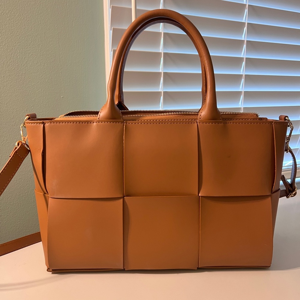 Genuine Italian Leather Tote Bag